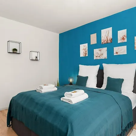 Guermache Apartments- Design Apartments, Zentrum, Outlet, Balkon, Kueche Wolfsburg