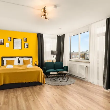 Apartmán Guermache Apartments- Design Apartments, Zentrum, Outlet, Balkon, Kueche Wolfsburg