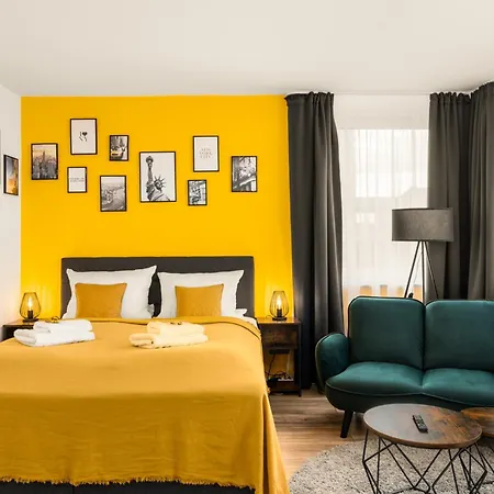 Guermache Apartments- Design Apartments, Zentrum, Outlet, Balkon, Kueche Apartmán *