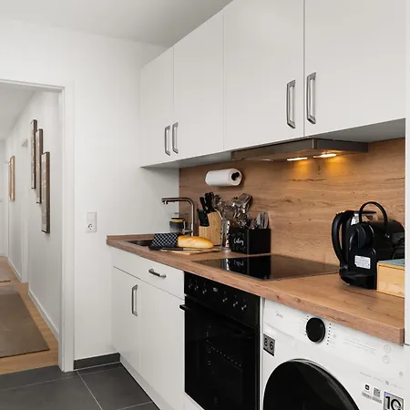 Apartmán Guermache Apartments- Design Apartments, Zentrum, Outlet, Balkon, Kueche Wolfsburg