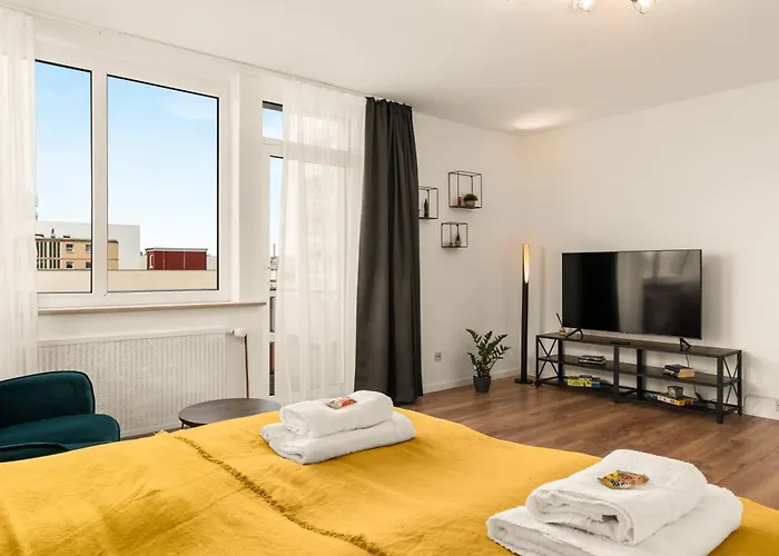 Guermache Apartments- Design Apartments, Zentrum, Outlet, Balkon, Kueche Apartament *