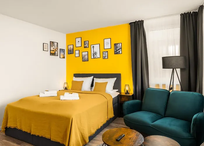 Apartman Guermache Apartments- Design Apartments, Zentrum, Outlet, Balkon, Kueche Wolfsburg