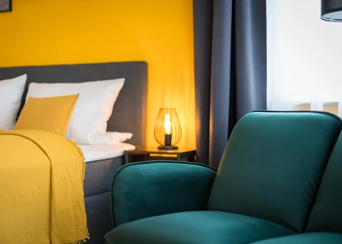 Guermache Apartments- Design Apartments, Zentrum, Outlet, Balkon, Kueche