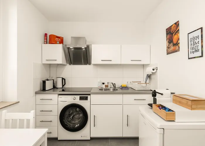 Guermache Apartments- Design Apartments, Zentrum, Outlet, Balkon, Kueche Apartman Wolfsburg